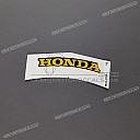 Right side cover HONDA logo decal