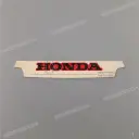 Autocollant de coque arrière CBR Hurricane