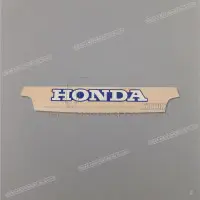 HONDA Autocollant HURRICANE pour coque arrière de selle 77215-MT6-600ZC