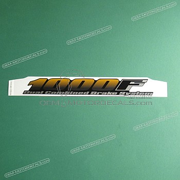 Tail cowl decal