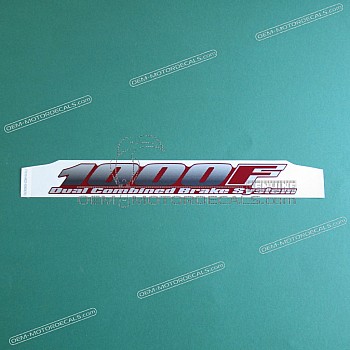 Tail cowl decal