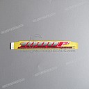 Autocollant CBR pour coque arrière