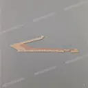Adesivo striscia codone, lato destro