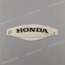 Emblème HONDA pour coque arrière
