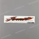 Rear cowl Hornet logo graphic