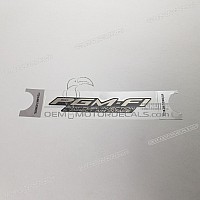 HONDA Autocollant Super Blackbird pour coque arrière 77218-MAT-D30ZB
