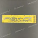 Seitenverkleidungs-PGM-FI-Emblem, rechte Seite