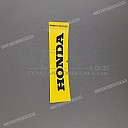 Autocollant Mark A, carénage de selle, arrière