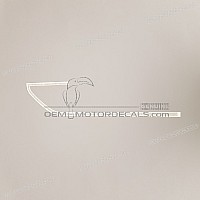 HONDA Adesivo pannello carrozzeria 77228-MA6-620ZA