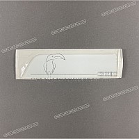 HONDA Duo seat kapje sticker, linkerkant 77228-MCF-D30ZA