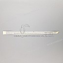 Rear tail section stripe, right side