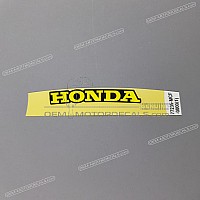 HONDA Autocollant carénage arrière queue 77235-MCF-000ZA