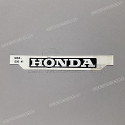 Autocollant carénage arrière queue