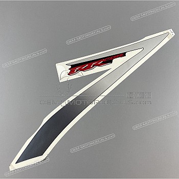 Tail cowl decal, left side