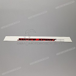 Autocollant CBR pour coque arrière, côté droit
