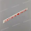 Heckverkleidung Aufkleber, Linke Seite