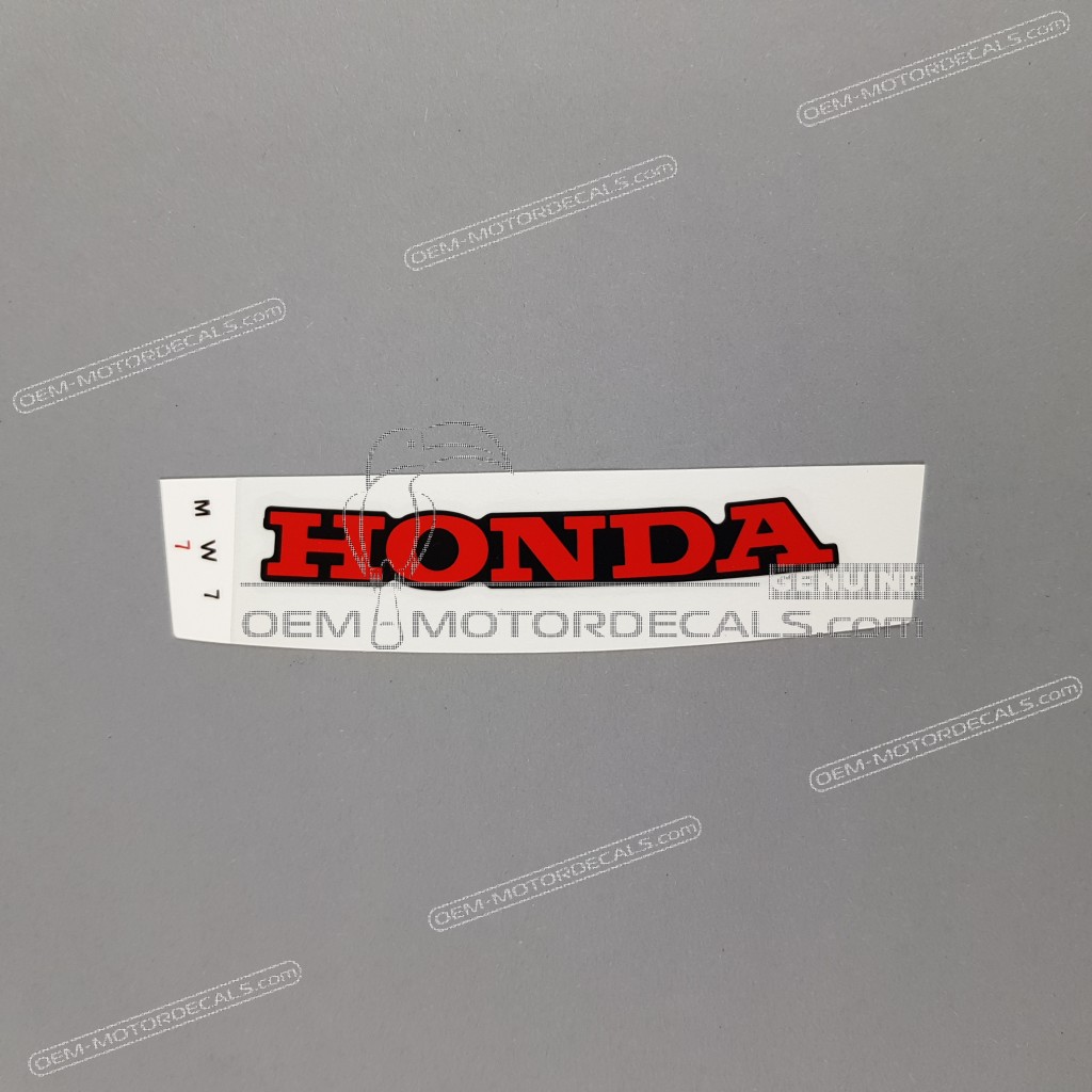 Honda CBR1000F Aufkleber für Heckverkleidung CBR OEM 77263MW7300ZB