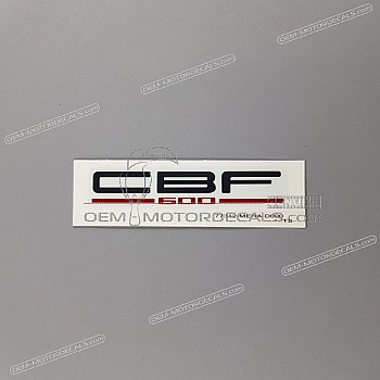 Kontpaneel sticker