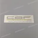 Adesivo posteriore coda carena