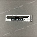 Kontpaneel sticker