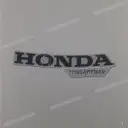 Fuel tank HONDA logo decal