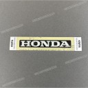 Naklejka HONDA na tylny błotnik