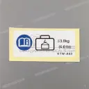 Etiqueta de precaución