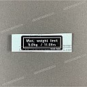 Achterspatbord sticker