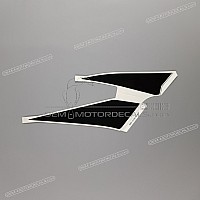 HONDA Autocollant supérieur droit, côté droit 83263-MEE-D10ZB