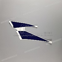 HONDA Left top shelter CBR stripe, left side 83264-MEE-D00ZA