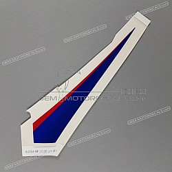 Linker top shelter sticker, linkerkant