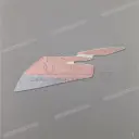 Frame cowling decal, right side