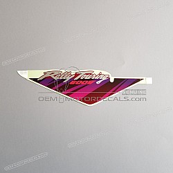 Kontpaneel sticker, rechterkant