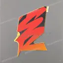 Side cowling decal, right side