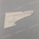 Side cowling decal, right side