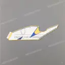 Side cowling decal, right side