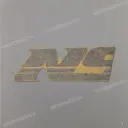 Belly pan decal, right side
