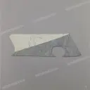 Belly pan decal, right side