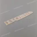 Belly pan decal, left side