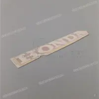 HONDA Belly pan decal, left side 83566-KBS-F20ZA