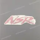 Belly pan decal, left side
