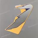 Side cowling decal, right side