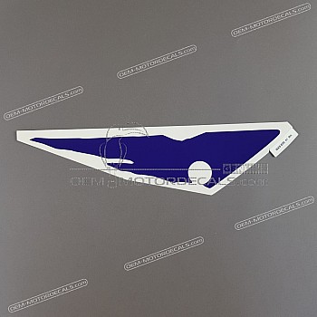 Frame cowling decal, right side