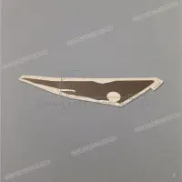 HONDA CBR Heckschaft Aufkleber, rechte Seite 83601-MAS-E00ZC