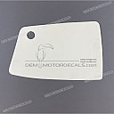 Autocollant de cache latéral, côté droit
