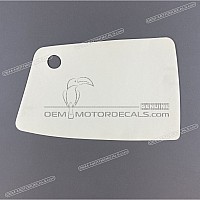 HONDA Autocollant de cache latéral, côté droit 83601-MG2-610ZA