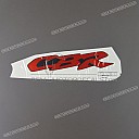 Zijdeksel CBR Fireblade embleem, rechterzijde