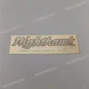 Side cover NIGHTHAWK emblem