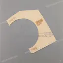 Autocollant de type de carburant pour carénage de cadre