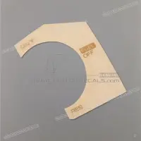 HONDA Autocollant de type de carburant pour carénage de cadre 83605-MN4-770ZA